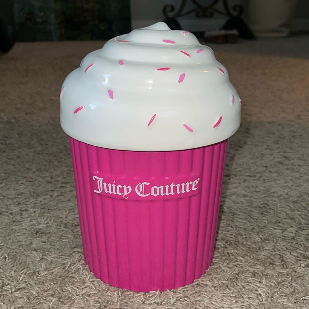 Juicy Couture Porcelain Cupcake Jar